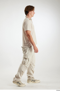 Lyle  1 beige cargo pants beige polo t shirt…